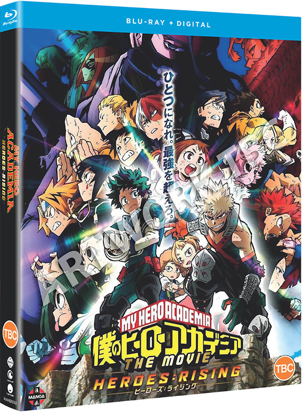 Blu Ray Dvd Release My Hero Academia Heroes Rising Far East Films