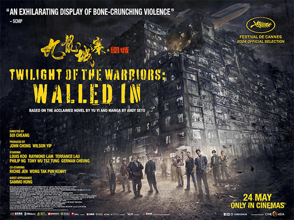 Theatrical release: 'Twilight of the Warriors: Walled In Theatrical release: 'Twilight of the Warriors: Walled In